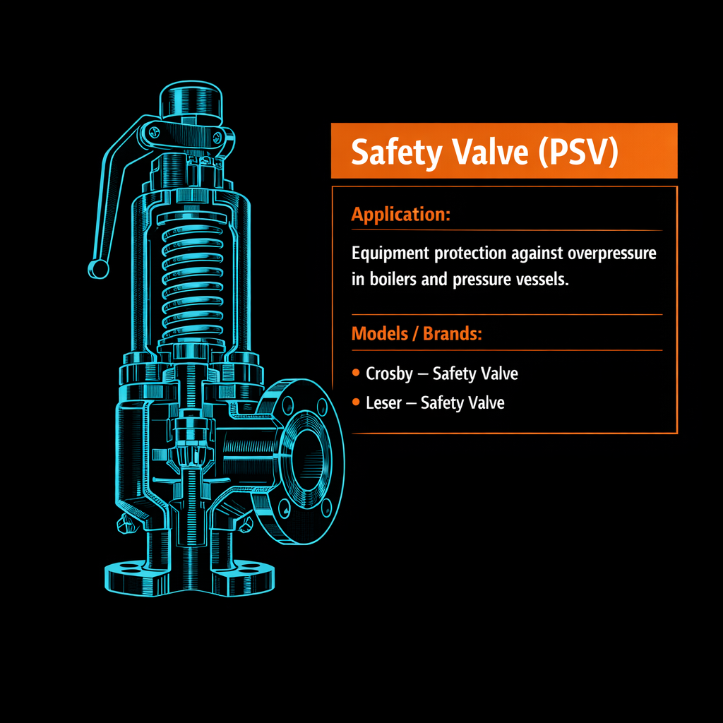 Safety Valve (PSV)