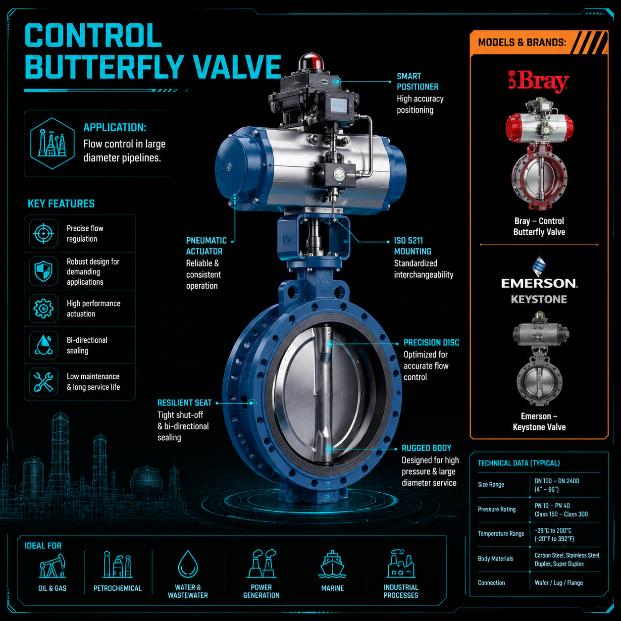 Control Butterfly Valve