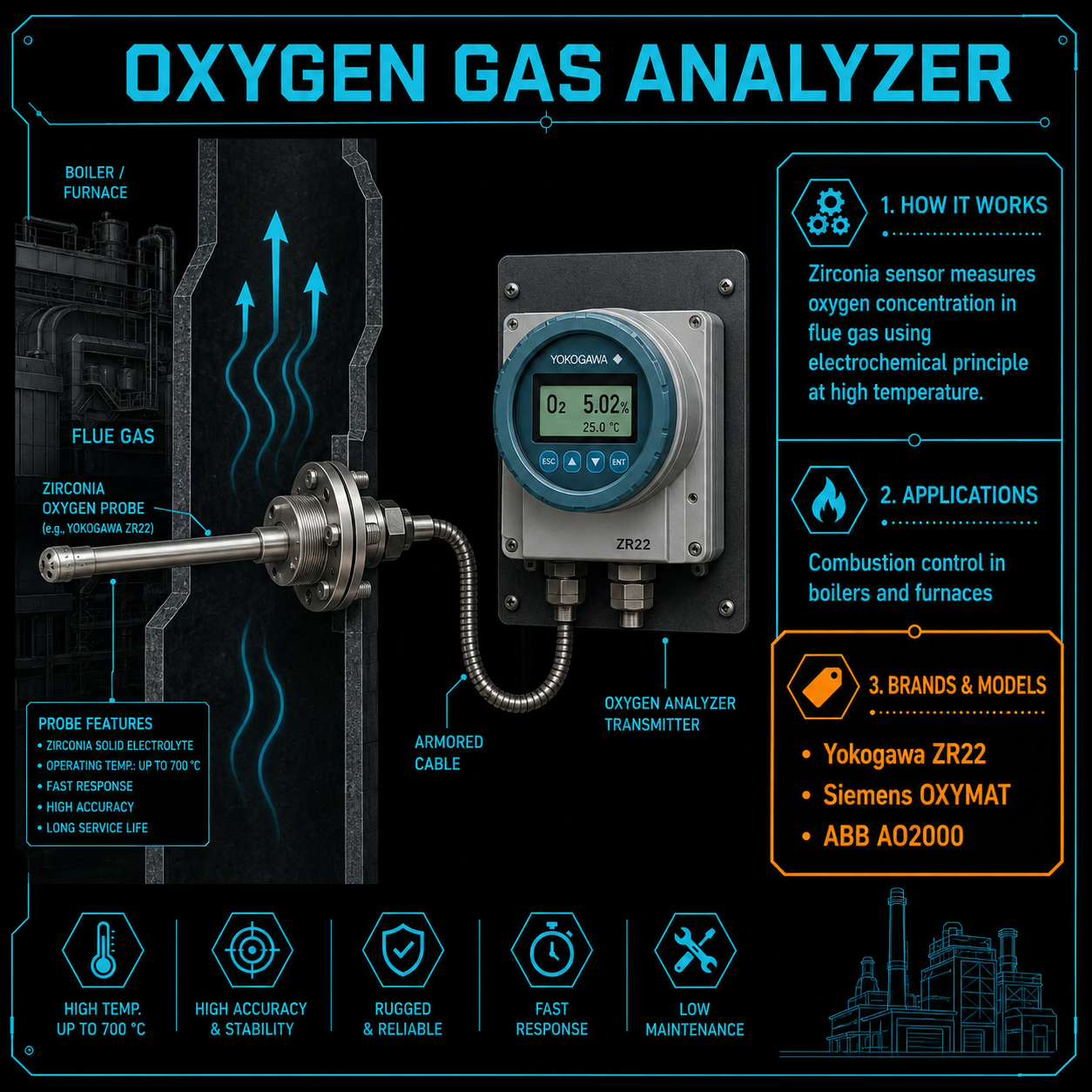 Oxygen Gas Analyzer